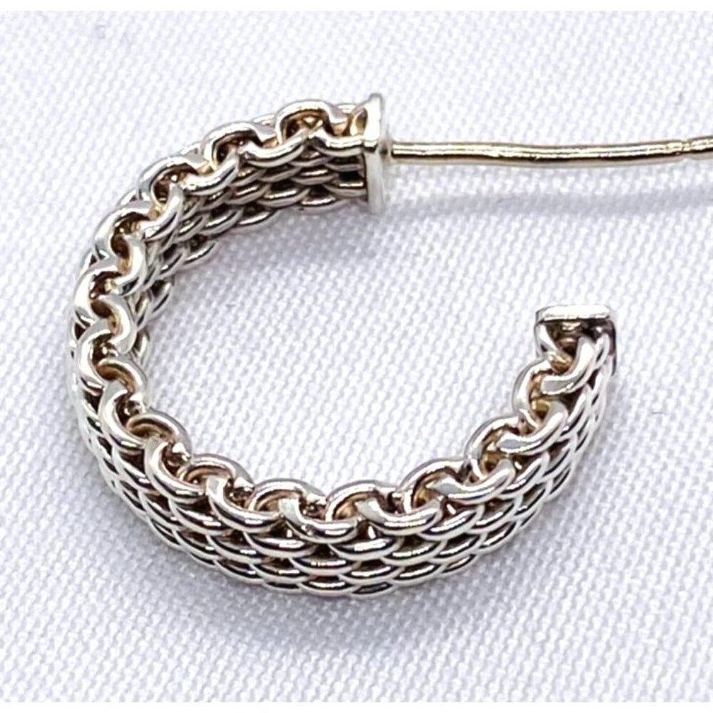 SOLD!!! Tiffany & Co Sterling Silver 925 Single Replacement Somerset Hoop
